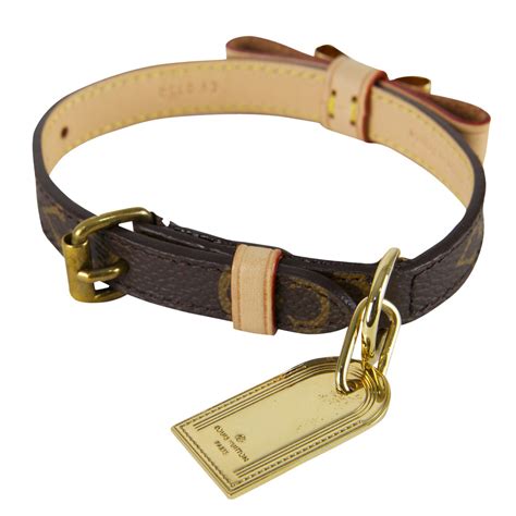 lv leash|louis vuitton dog collar large.